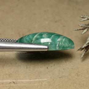 أمازونيت أزرق-أخضر طبيعي، ماركيز، 8.31 قيراط، غير شفاف