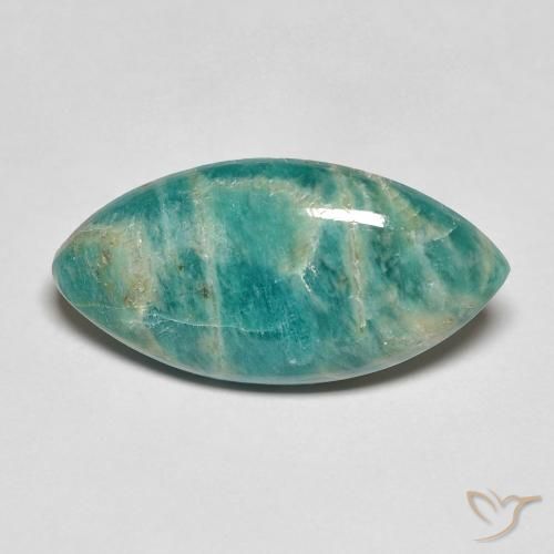 5.60ct طبيعي أخضر أناناسى امازونيت, ماركيز, غير شفاف