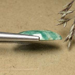 امازونيت أخضر أزرق طبيعي، ماركيز، 5.95 قيراط، غير شفاف