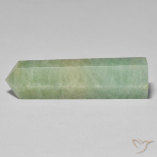 40.88ct طبيعي أخضر متوسط امازونيت, فانسى, غير شفاف