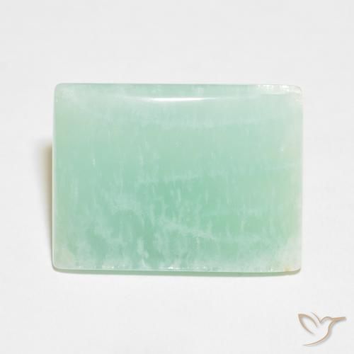24.80ct طبيعي أخضر أزرق فاتح امازونيت, باجيت, غير شفاف