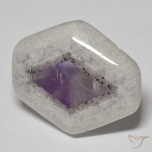 20.50ct طبيعي متعدد الألوان شريحة الجيود الجمشتية, فانسى, شفاف