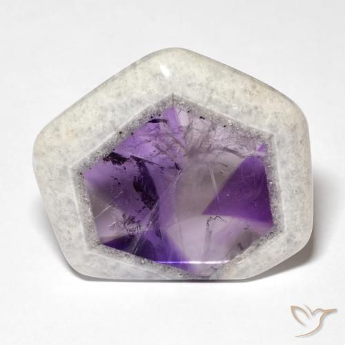 41.52ct طبيعي متعدد الألوان شريحة الجيود الجمشتية, فانسى, شفاف