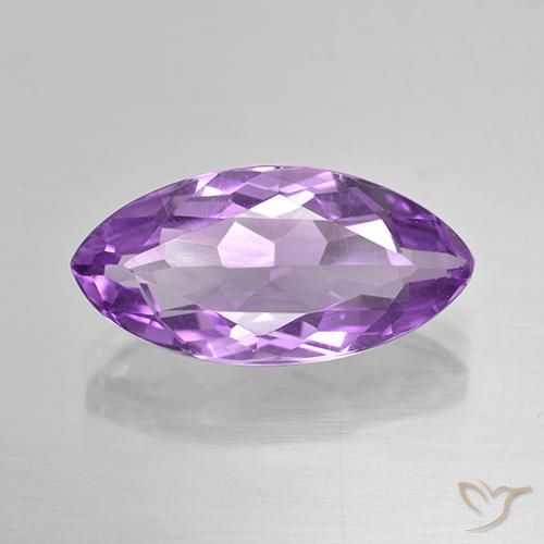 5.79ct طبيعي بنفسجى أرجوانى غامق جمشت, ماركيز, قليلا جدا