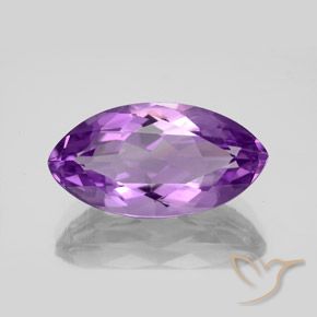 6.54ct طبيعي بنفسجى حيوى جمشت, ماركيز, قليلا جدا