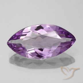 4.24ct طبيعي بنفسجى وردى متوسط جمشت, ماركيز, قليلا جدا