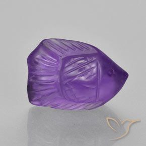 6.35ct طبيعي بنفسجى متوسط جمشت, فانسى, شفاف