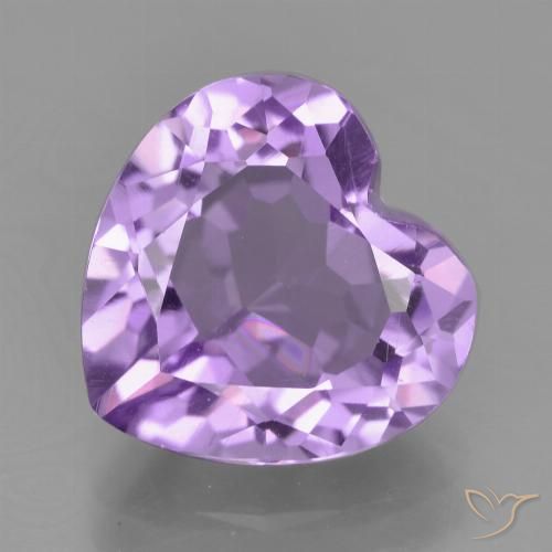 3.05ct طبيعي بنفسجي وردي جمشت, قلب, VVS-VS
