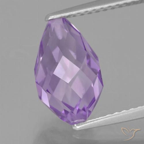 3.52ct طبيعي بنفسجى سوسنى وردى جمشت, بريوليت, قليلا جدا