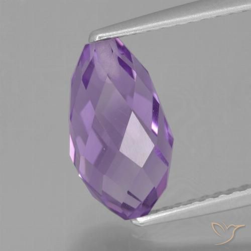 2.80ct طبيعي بنفسجى متوسط جمشت, بريوليت, قليلا جدا