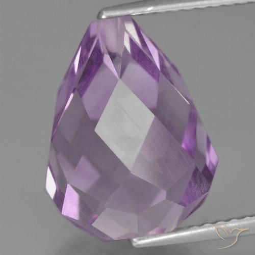 9.36ct طبيعي بنفسجي وردي جمشت, بريوليت, قليلا جدا