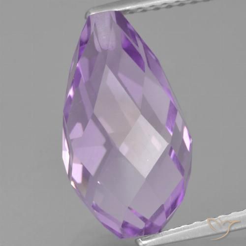 6.31ct طبيعي بنفسجي وردي جمشت, بريوليت, قليلا جدا