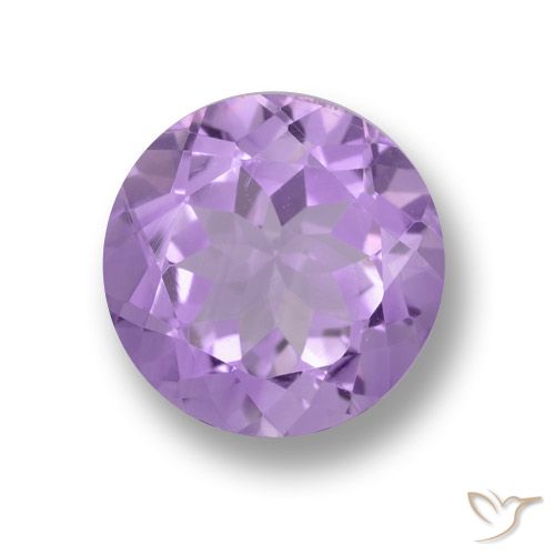 3.93ct طبيعي بنفسجى متوسط جمشت, دائري, VVS-VS