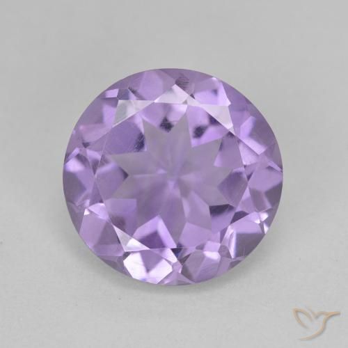 4.33ct طبيعي بنفسجى متوسط جمشت, دائري, VVS-VS