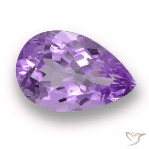 5.18ct طبيعي بنفسجي وردي جمشت, شكل الكمثرى, VVS-VS