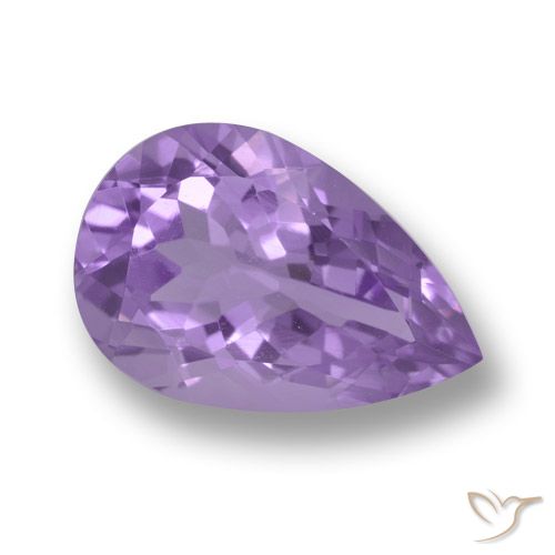 4.94ct طبيعي بنفسجي وردي جمشت, شكل الكمثرى, VVS