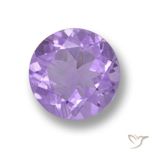 3.16ct طبيعي بنفسجى متوسط جمشت, دائري, VVS-VS