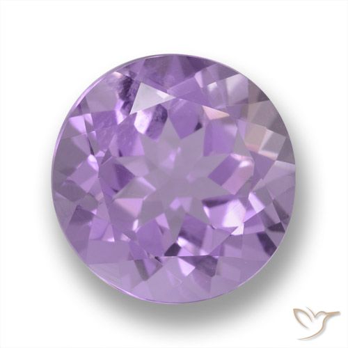 3.27ct طبيعي بنفسجى متوسط جمشت, دائري, VVS