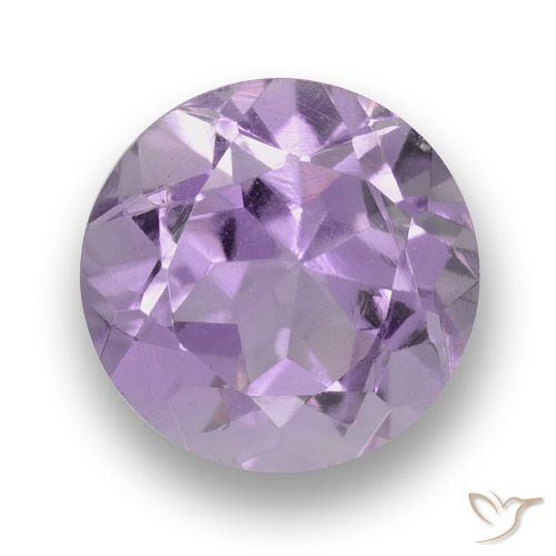 2.78ct طبيعي بنفسجى فاتح-متوسط جمشت, دائري, VVS-VS