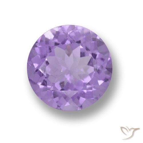 3.60ct طبيعي بنفسجى متوسط جمشت, دائري, VVS