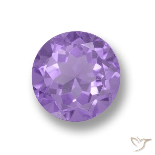 2.76ct طبيعي بنفسجى سوسنى غامق جمشت, دائري, VVS