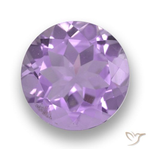 3.24ct طبيعي بنفسجى متوسط جمشت, دائري, VVS