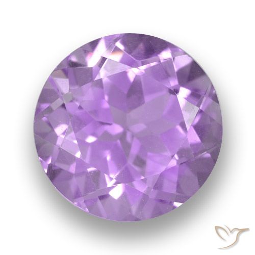 3.71ct طبيعي بنفسجي أرجواني جمشت, دائري, قليلا جدا