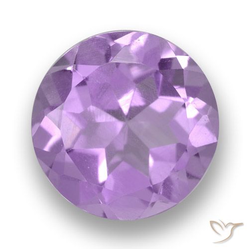 2.63ct طبيعي بنفسجى وردى لامع جمشت, دائري, VVS