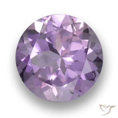 2.54ct طبيعي وردى بنفسجى متوسط جمشت, دائري, VVS