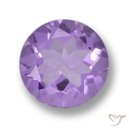 2.21ct طبيعي بنفسجى متوسط جمشت, دائري, VVS