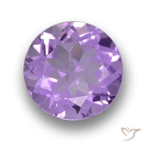 4.12ct طبيعي بنفسجى متوسط جمشت, دائري, VVS-VS