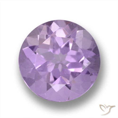 4.58ct طبيعي بنفسجى متوسط جمشت, دائري, VVS-VS