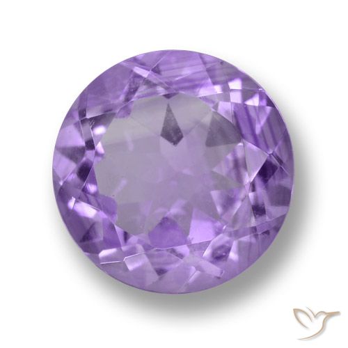 3.91ct طبيعي لون بنفسجى غامق جمشت, دائري, قليلا جدا