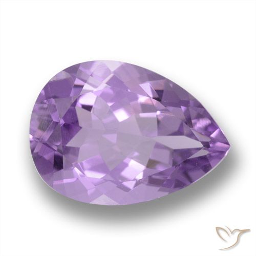 4.84ct طبيعي بنفسجى غامق جمشت, شكل الكمثرى, VVS
