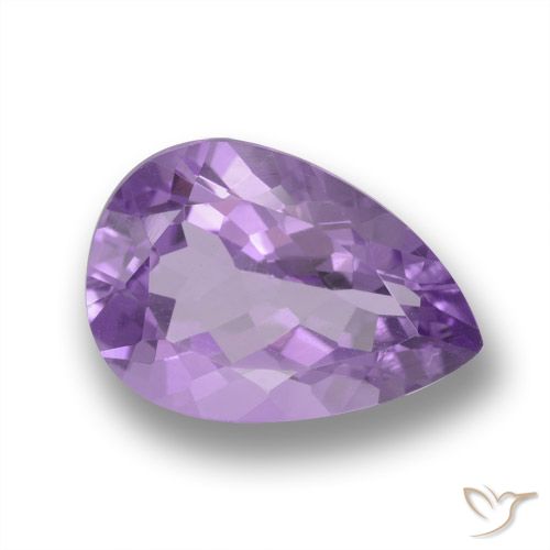 4.31ct طبيعي بنفسجى متوسط جمشت, شكل الكمثرى, VVS-VS