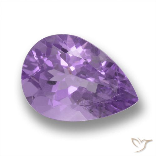 4.57ct طبيعي بنفسجي وردي جمشت, شكل الكمثرى, VVS-VS