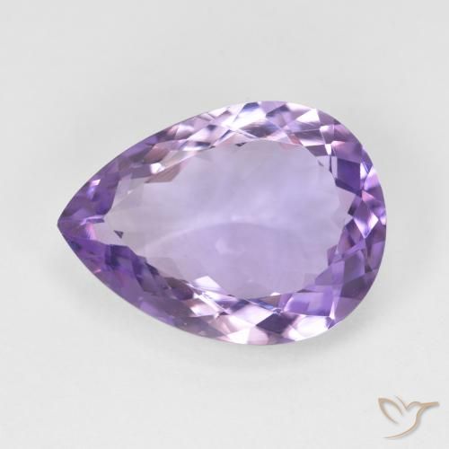 6.93ct طبيعي بنفسجى متوسط جمشت, شكل الكمثرى, VVS-VS