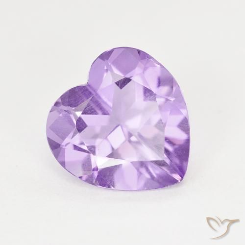 2.85ct طبيعي بنفسجى غامق جمشت, قلب, قليلا جدا