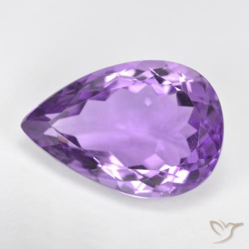 4.63ct طبيعي بنفسجى غامق جمشت, شكل الكمثرى, VVS-VS