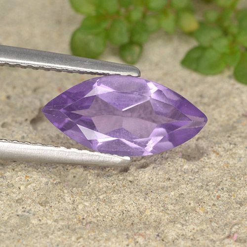1.44ct طبيعي بنفسجي أرجواني جمشت, ماركيز, قليلا جدا