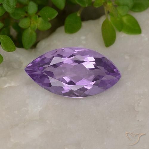 1.85ct طبيعي بنفسجى متوسط جمشت, ماركيز, قليلا جدا