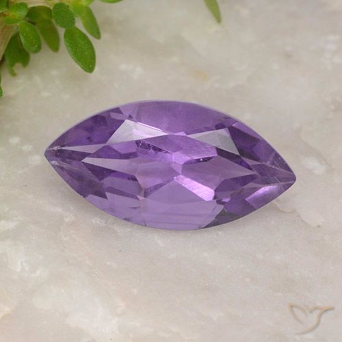 1.77ct طبيعي بنفسجى غامق جمشت, ماركيز, قليلا جدا