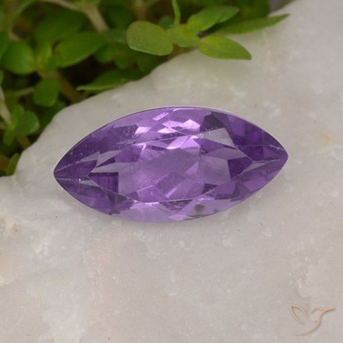 1.94ct طبيعي بنفسجى غامق جمشت, ماركيز, قليلا جدا