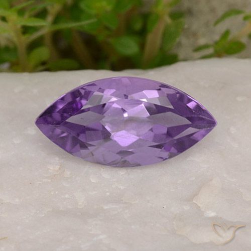 1.82ct طبيعي بنفسجى غامق جمشت, ماركيز, قليلا جدا