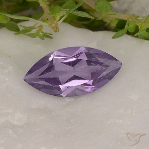 1.58ct طبيعي بنفسجى متوسط جمشت, ماركيز, قليلا جدا