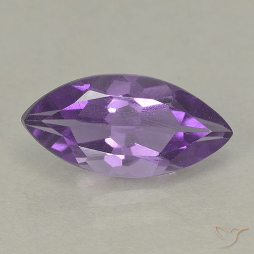 1.55ct طبيعي بنفسجى متوسط جمشت, ماركيز, قليلا جدا