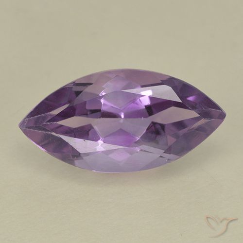 1.69ct طبيعي بنفسجى متوسط جمشت, ماركيز, قليلا جدا