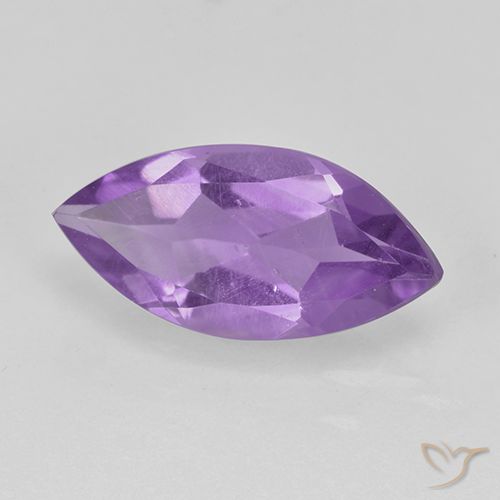 1.37ct طبيعي بنفسجى غامق جمشت, ماركيز, قليلا جدا