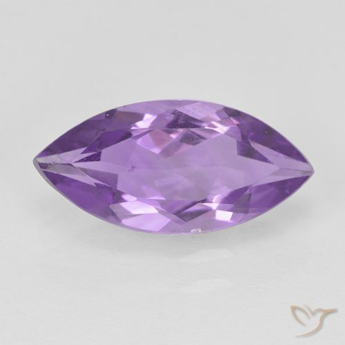 1.39ct طبيعي بنفسجى متوسط جمشت, ماركيز, قليلا جدا
