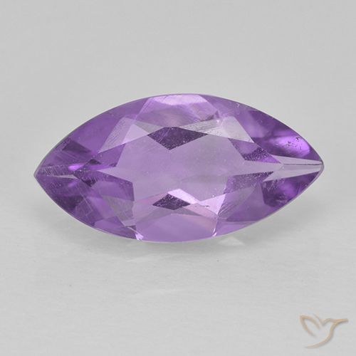 1.27ct طبيعي بنفسجى متوسط جمشت, ماركيز, قليلا جدا